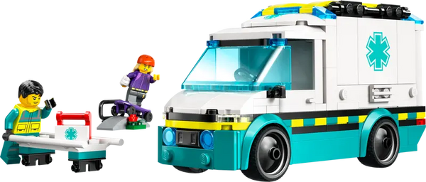 Lego: City Emergency Ambulance - Ages 5+