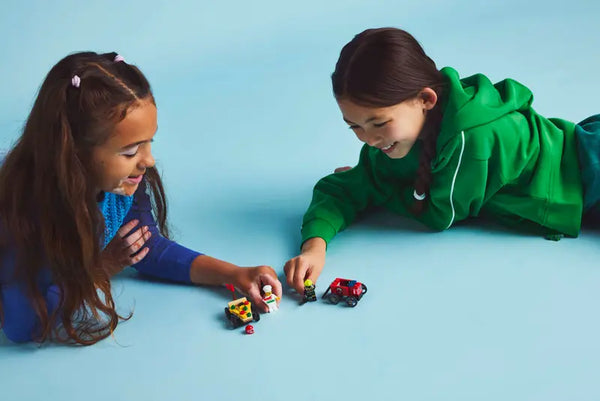 Lego: City Pizza vs. Fire Truck Race Car Pack - Ages 5+