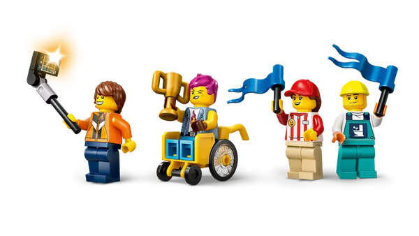 Lego: City No Limits: Race Car Ramp Track - Ages 6+