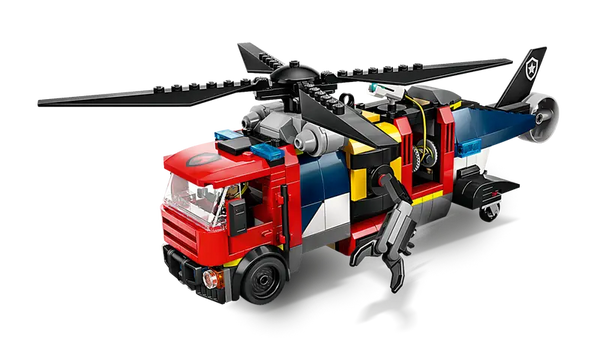 Lego: City Helicopter, Fire Truck & Submarine Remix - Ages 7+