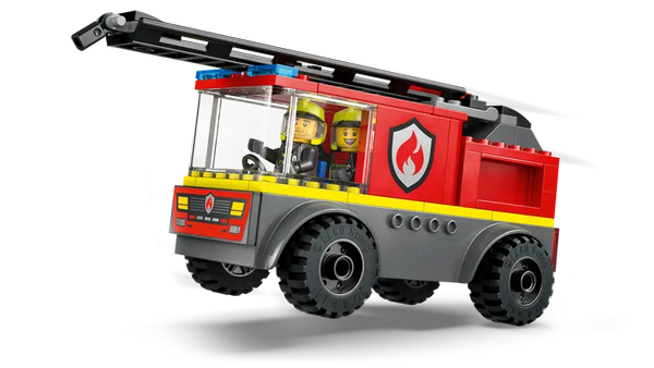 Lego: City Fire Ladder Truck - Ages 4+