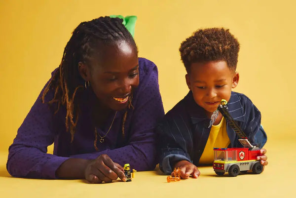 Lego: City Fire Ladder Truck - Ages 4+