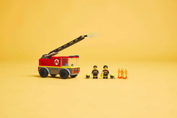 Lego: City Fire Ladder Truck - Ages 4+