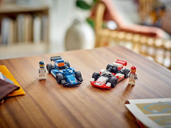 Lego: City F1 Williams Racing & Haas F1 Race Cars - Ages 4+