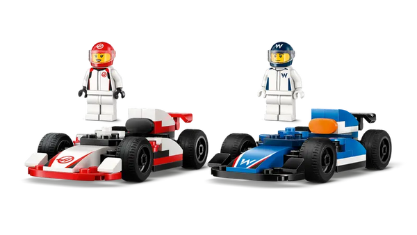 Lego: City F1 Williams Racing & Haas F1 Race Cars - Ages 4+