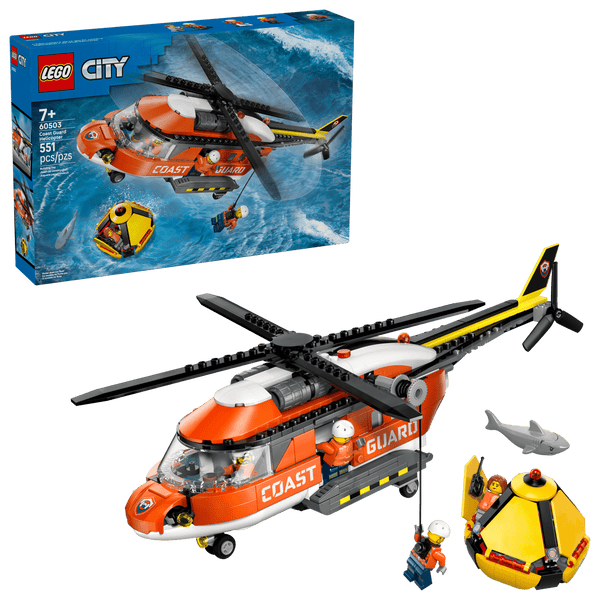 Lego City Coast Guard Helicopter