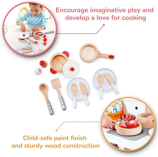 Hape: Cook & Serve Set - Ages 2+