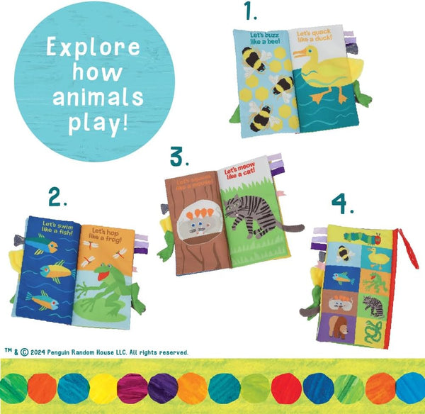 Eric Carle's the Very Hungry Caterpillar Let's Play Deluxe Sensory Soft Book