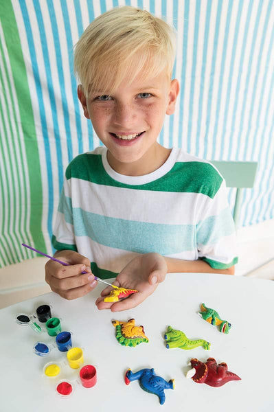 4M: Glow-in-the-dark Mould & Paint Dinosaur - Ages 5+