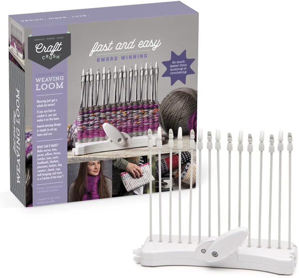 Craft Crush: Loop-de-loom Weaving Loom - Ages 8+