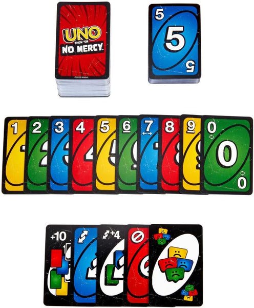 UNO Show 'em No Mercy Card Game