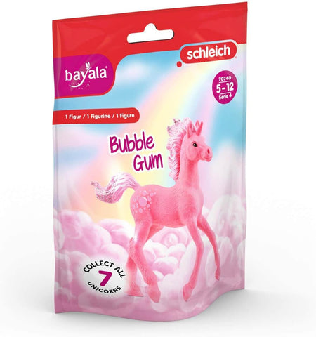 Schleich: Collectible Unicorn Bubble Gum - Ages 5+