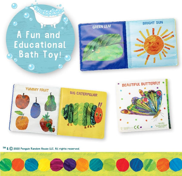 Eric Carle's the Very Hungry Caterpillar Vinyl Bath Book