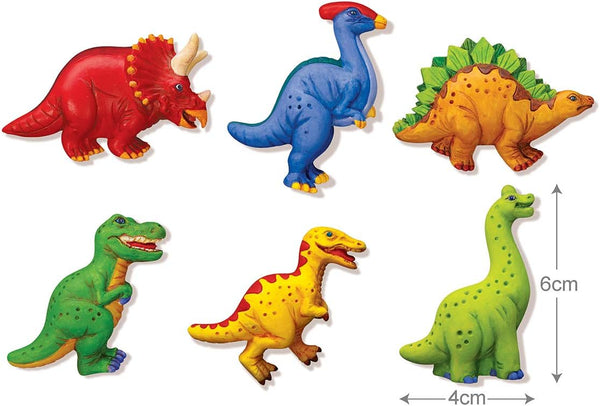 4M: Glow-in-the-dark Mould & Paint Dinosaur - Ages 5+