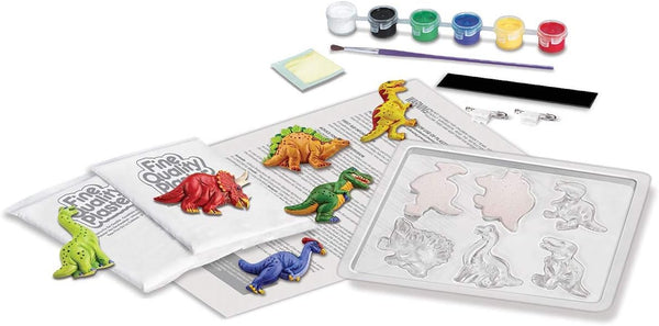 4M: Glow-in-the-dark Mould & Paint Dinosaur - Ages 5+