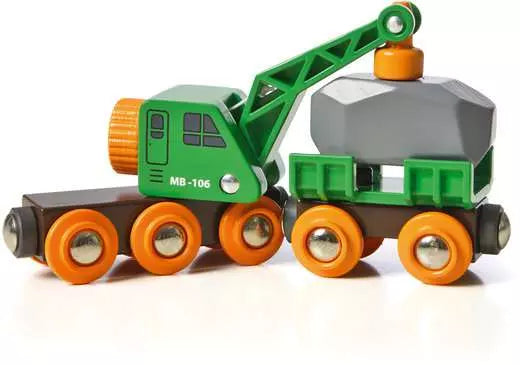 Brio: Clever Crane Wagon - Ages 3+