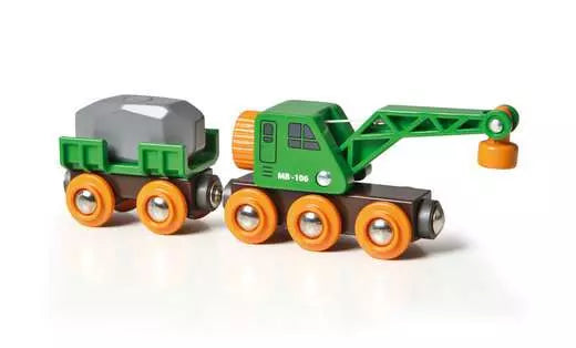 Brio: Clever Crane Wagon - Ages 3+