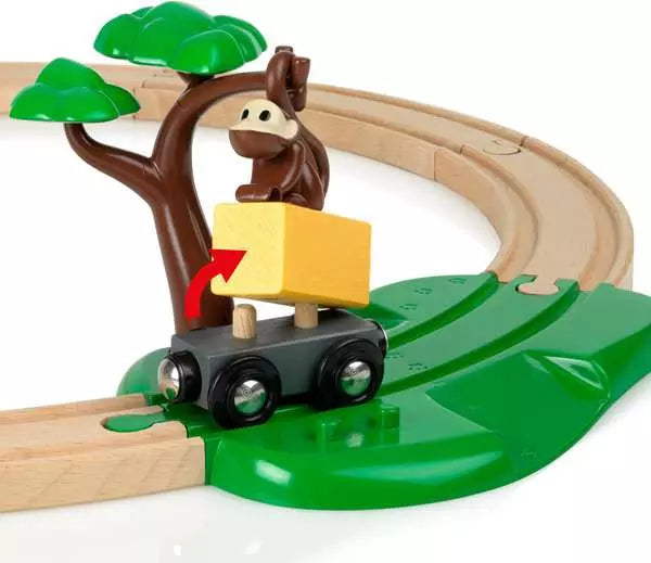Brio: Safari Railway Set - Ages 3+