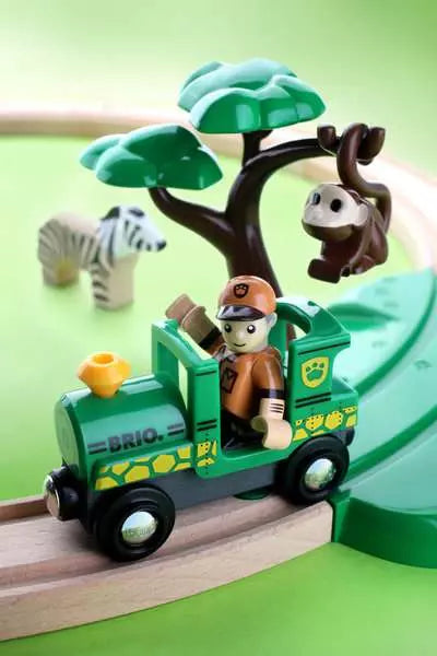 Brio: Safari Railway Set - Ages 3+