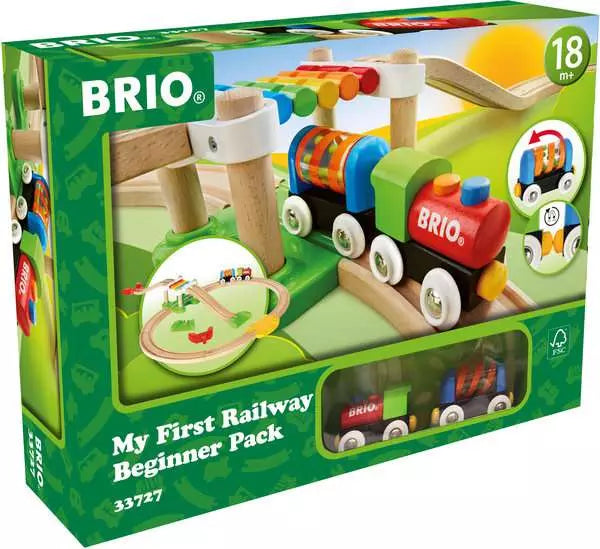 Brio: My First Railway Beginner Pack - Ages 18mths+