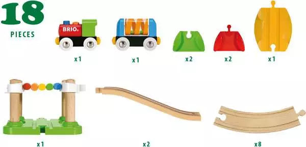 Brio: My First Railway Beginner Pack - Ages 18mths+