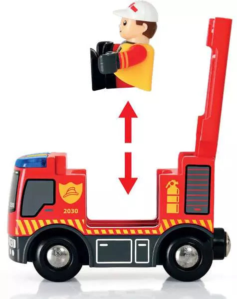 Brio: Rescue Firefighter Set - Ages 3+