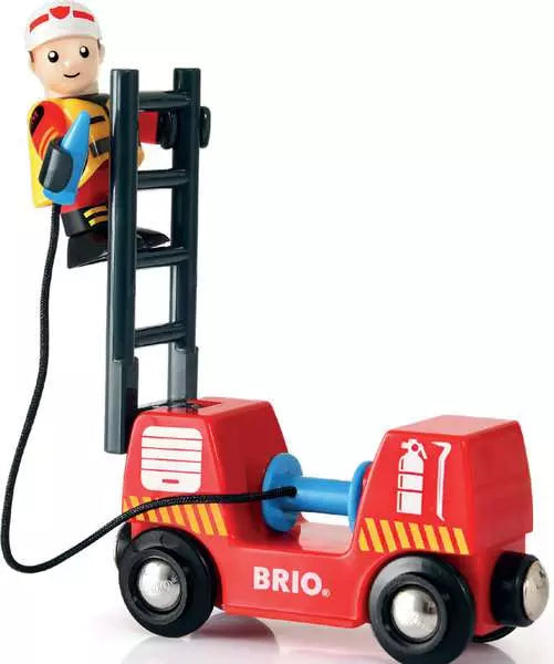 Brio: Rescue Firefighter Set - Ages 3+