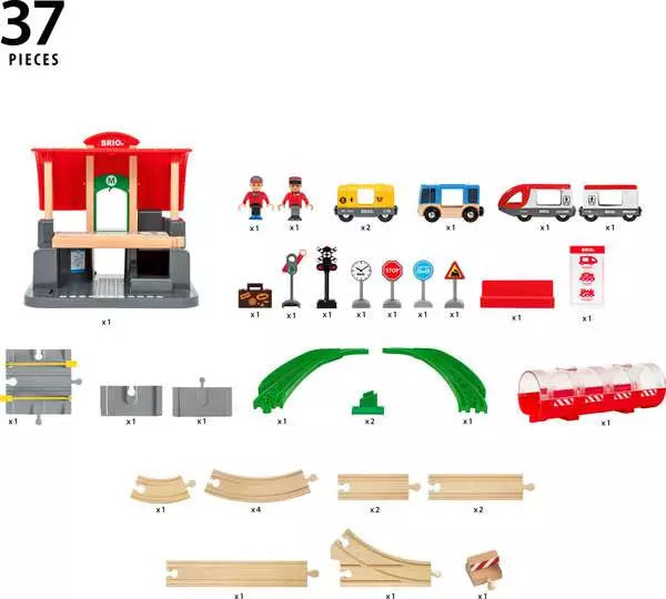 Brio: Central Station Set - Ages 3+