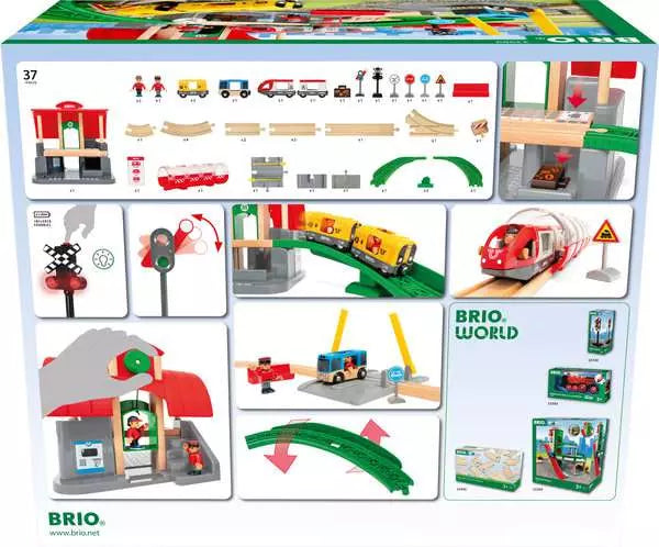 Brio: Central Station Set - Ages 3+