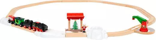 Brio: Christmas Steaming Train Set - Ages 3+