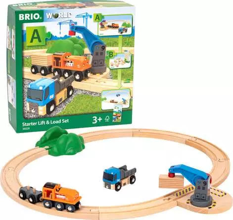 Brio: Starter Lift & Load Set - Ages 3+