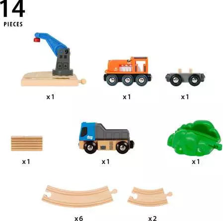 Brio: Starter Lift & Load Set - Ages 3+