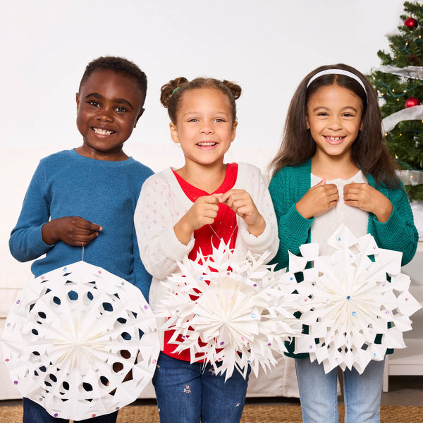 Creativity for Kids: Make Your Own Snowflake Ornaments - Ages 6+