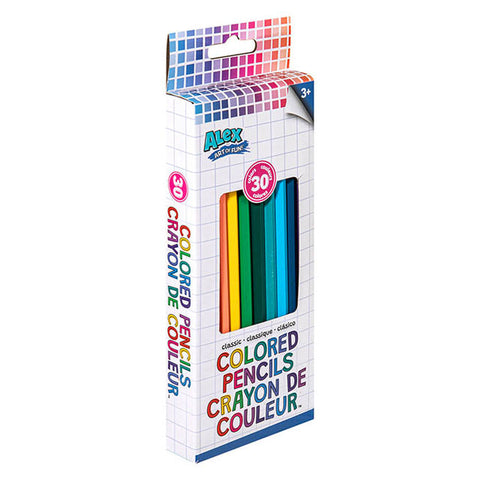Alex: Art of Fun - Coloured Pencils - 30pk