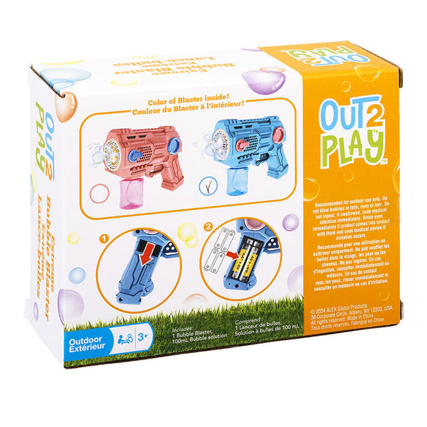 Out2Play: Extreme Bubble Blaster - Ages 3+