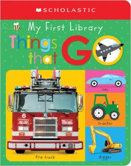 BB: Scholastic Early Learners: My First Library Things That Go - Ages 0+