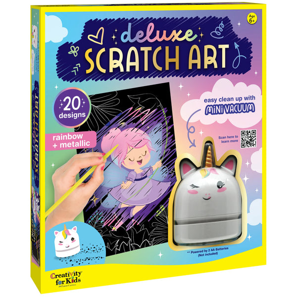 Creativity for Kids: Deluxe Scratch Art - Ages 6+