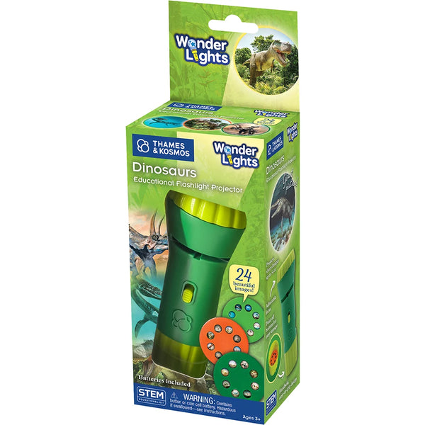 Wonder Lights Dinosaurs - Educational Flashlight - Thames Kosmos