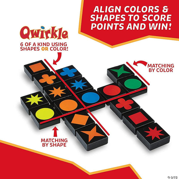 Games: Qwirkle (Bilingual) - Ages 6+