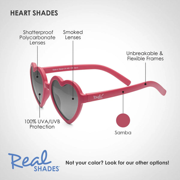 Real Shades: Heart - Samba Red 4+
