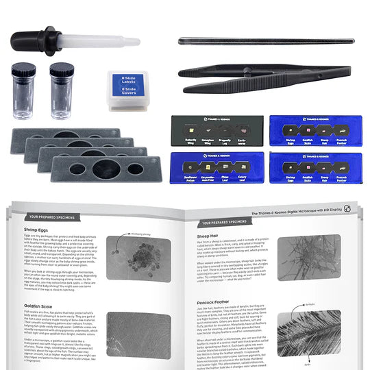 Thames & Kosmos Digital Microscope with HD Imaging and LCD Display