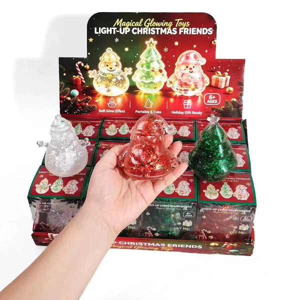 Coconut Oil Christmas Figurines Squishy