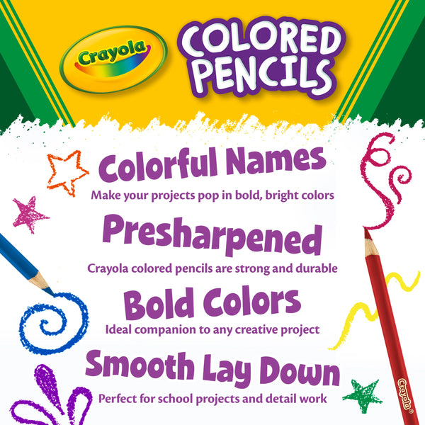 Coloured Pencils: 12 Count - Ages 5+