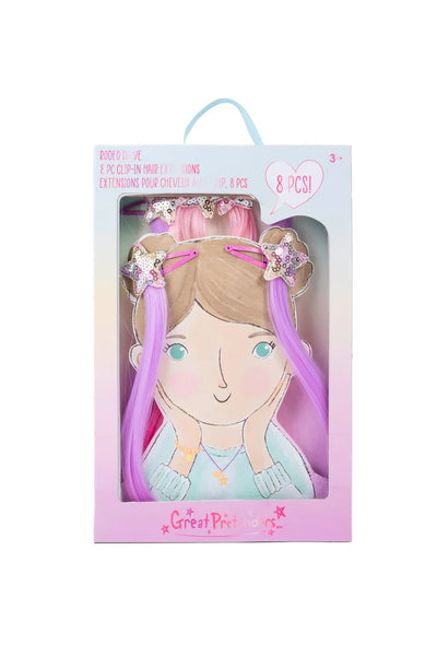 GP: Rodeo Drive Multi Colour Clip-In Extensions - Ages 3+