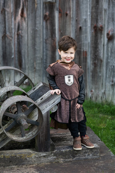 GP: Brillant Copper Knight Tunic with Cape - Children's Size 5/6