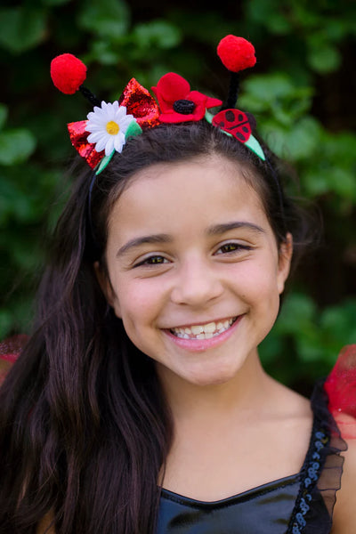 GP: Ladybug Dress and Headband Set - Available in Multiple Sizes