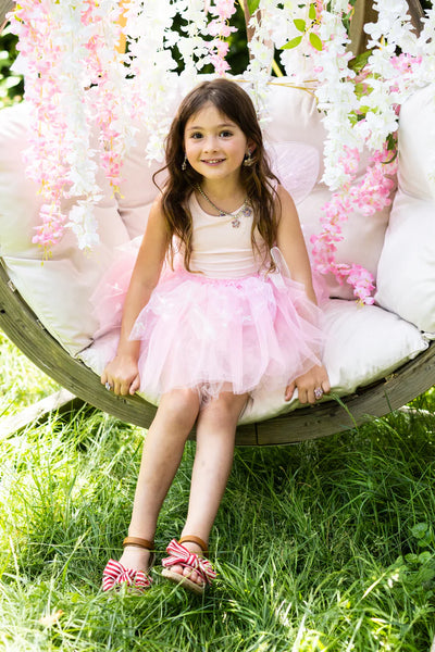 GP: Flutter Butterfly Skirt & Wings Pink - Size 4-6