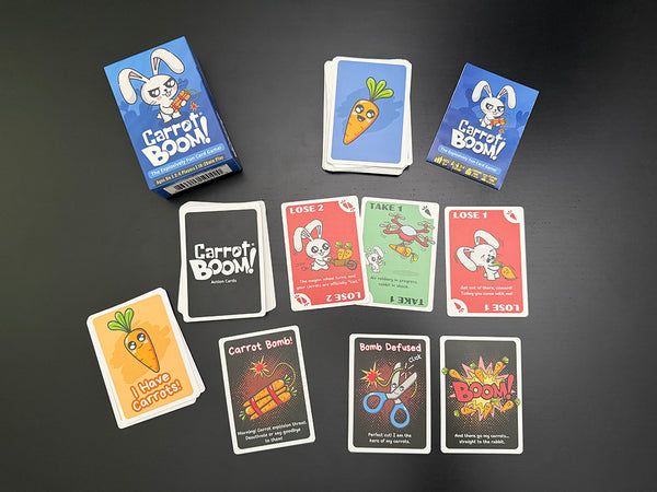 Carrot BOOM - Card Game