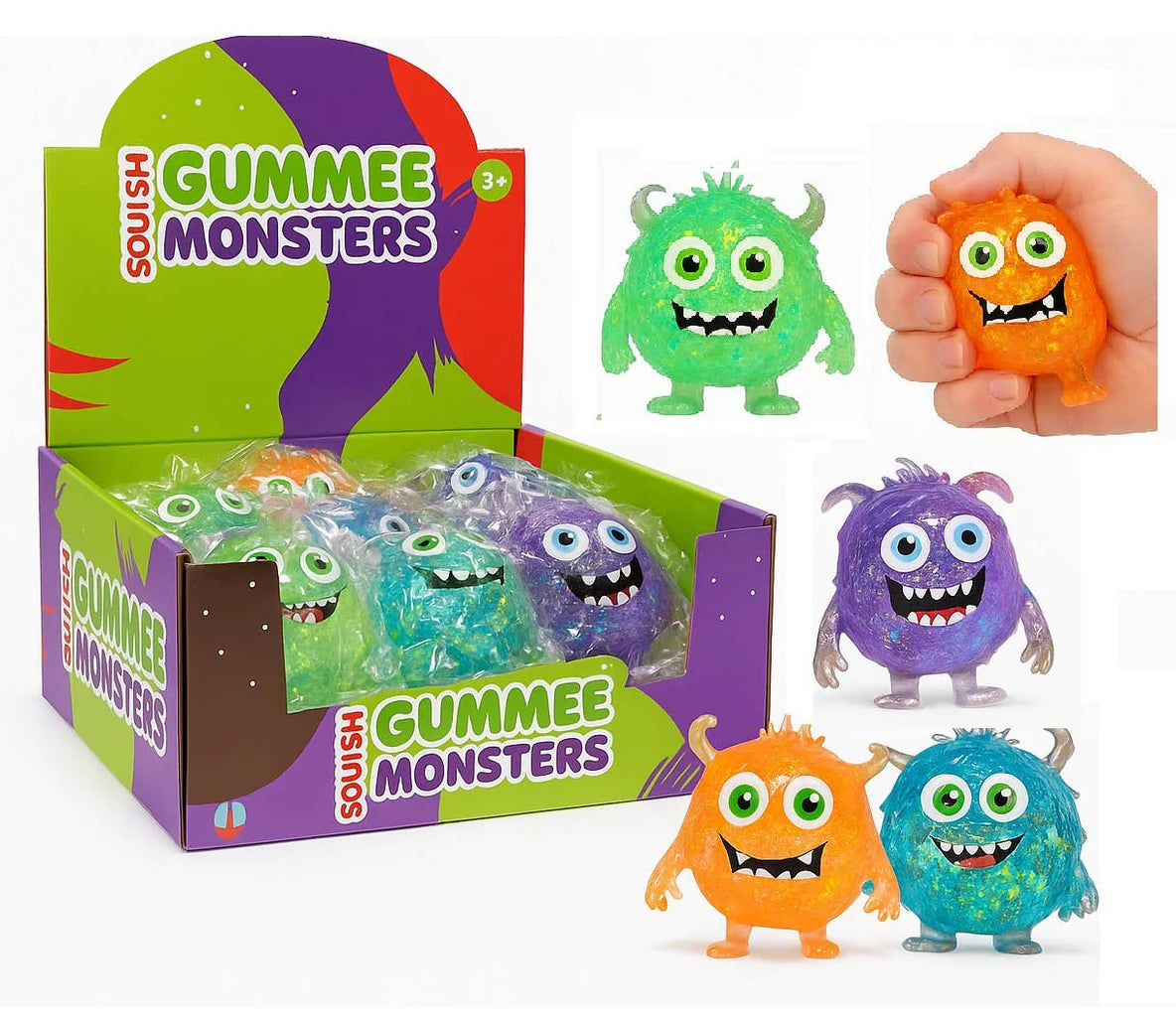 Loot: Gummee Squish Monsters - Ages 3+