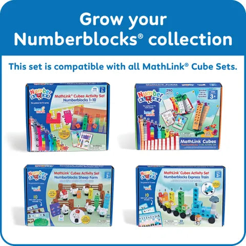 Numberblocks Express Train: Mathlink Cubes Activity Set  - Ages 3+